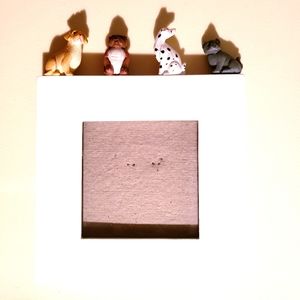 Milano Decorative Doggie 3.5" x 3.5" Picture Frame